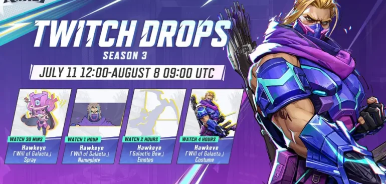 Free Marvel Rivals Season 3 Twitch Drops: How to Unlock All Rewards