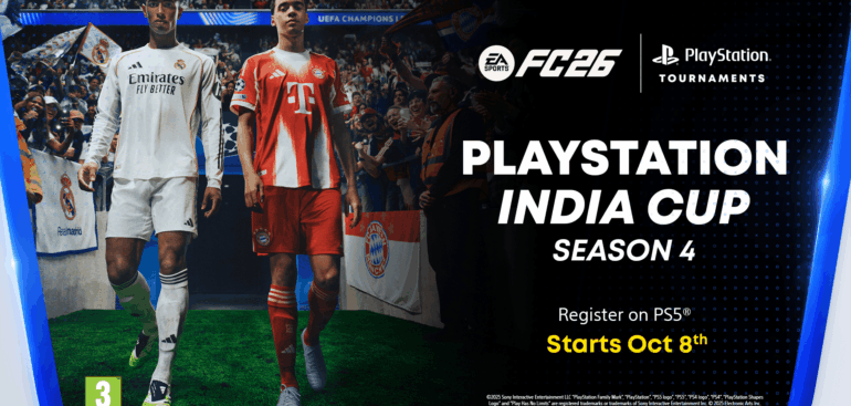 PlayStation India Cup 2025 Returns with EA SPORTS FC 26 and ₹4 Lakh Prize Pool